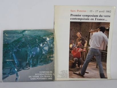 Set of 2 rare books on the First Symposium...