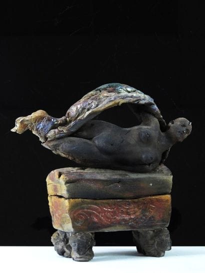 Dominique BAJARD (born 1953).
Quadripod sculpture...