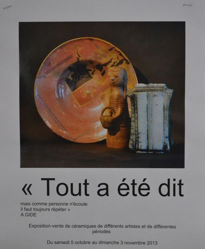 Jean-Paul VAN LITH (born 1940).
Large stoneware...