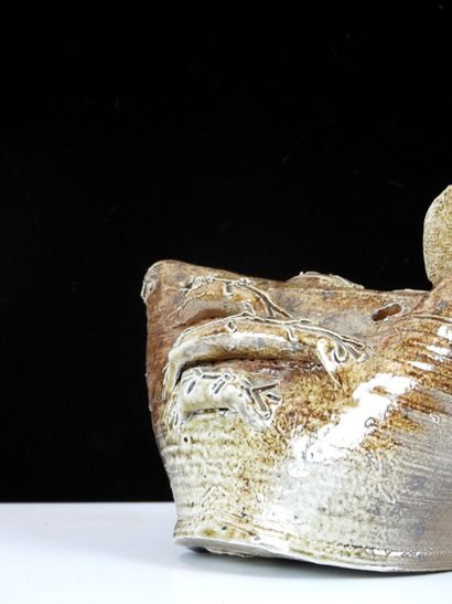 Benoist FAVRE (b. 1941).
Turned stoneware...