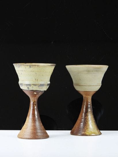 Claude CHAMPY (born 1944).
A set of two chalices...