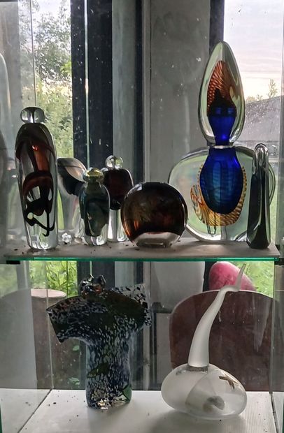 Claude MORIN (1932-2021).
Sculpture in blown...