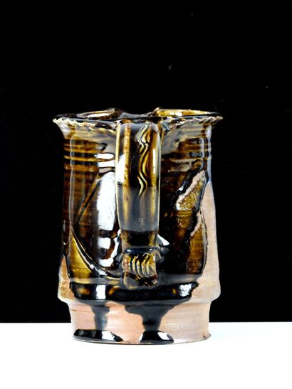 Jean Michel DOIX (born 1947).
Stoneware pitcher,...