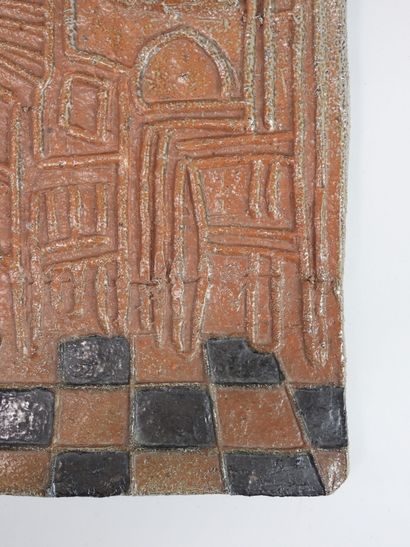 Claude GAGET (b. 1948) - La Borne (18).
Enameled...
