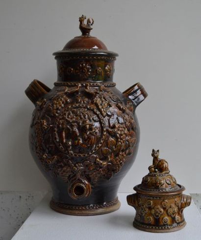 Philippe MENARD (born 1950).
Large stoneware...