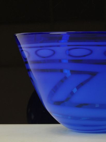 Nicolas MORIN (born 1959).
Large blue blown...