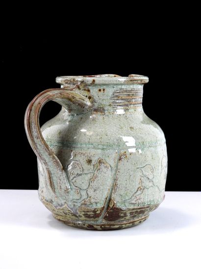 Françoise MUSSEL (born 1943): 
Large stoneware...