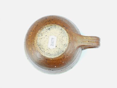 Pierre DIGAN (1941-2016)
Set of two stoneware...