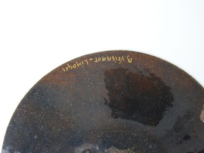 Boris VEISBROT (1923-2001) - Limoges.
Enamel...