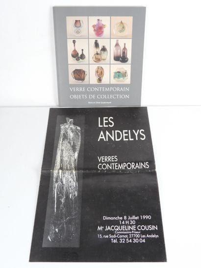 Contemporary glass Collector's items. Studio...