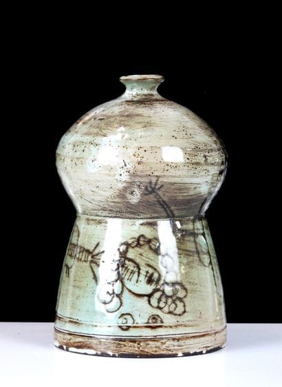 Jean-Paul VAN LITH (born 1940). 
Glazed earthenware...