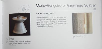 Marie-Françoise and René-Louis DAUCHY. 
Milky-white...