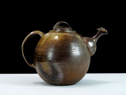 Claude CHAMPY (born 1944).
Brown glazed stoneware...