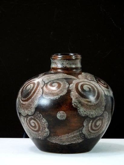 BOCH FRÈRES KERAMIS (BFK).
Glazed ceramic...