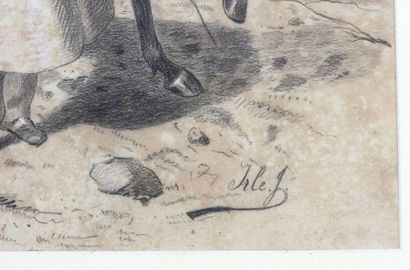 GRAVURES. J. IRLE, école française du XIXe...
