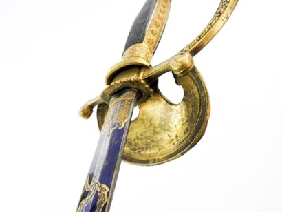 ARMES BLANCHES. Epée d'officier supérieur...