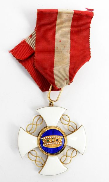 DECORATIONS. ITALY. Order of the Crown, founded...