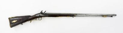 FIREARMS. BAVIÈRE. Flintlock shotgun, walnut...