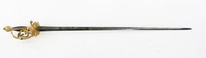ARMES BLANCHES. Forte épée de chevau-léger...