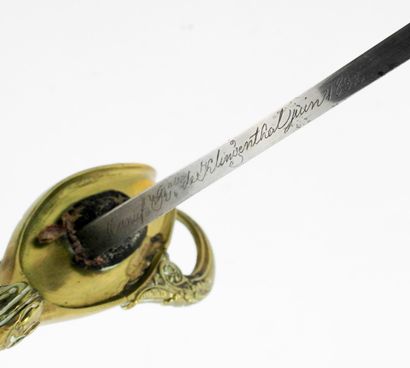 ARMES BLANCHES. Sabre modèle 1821 d'officier...