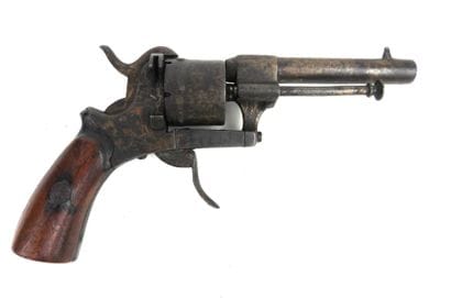 ARMES à FEU. Revolver à broche système Lefaucheux,...