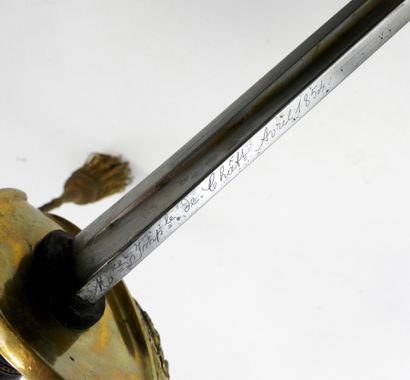 ARMES BLANCHES. Sabre de sous-officier de...