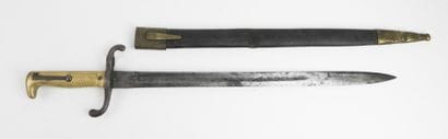 BAIONNETTES. SAXON. Model 1871 bayonet with...