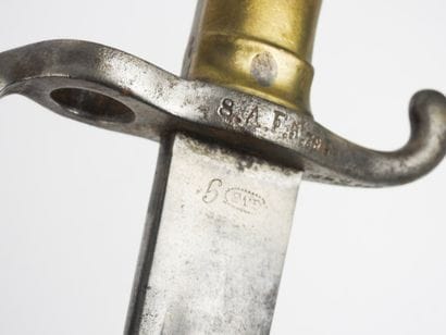 BAIONNETTES. PRUSSIA. Model 1860 dismounted...