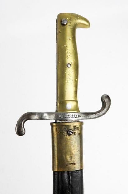 BAIONNETTES. PRUSSE. Model 1871 bayonet with...
