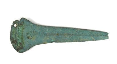 ARCHÉOLOGIE. Poignard. France, Age du Bronze...