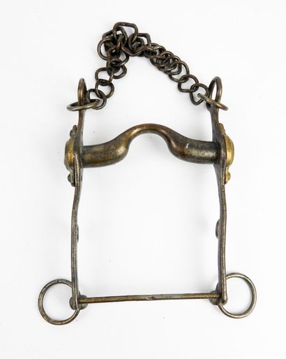 EQUIPMENT. Model 1845 rifleman's bridle bit...