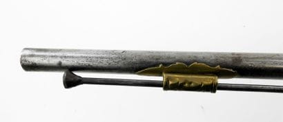 FIREARMS. BAVIÈRE. Flintlock shotgun, walnut...