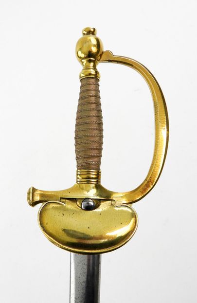 ARMES BLANCHES. Epée modèle 1872 d'officier...