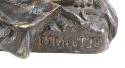 Charles ANFRIE (1833-1905):« Estafette -3e...