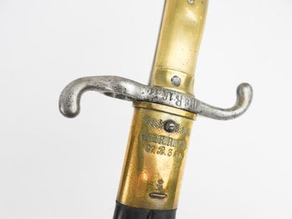 BAIONNETTES. PRUSSE. Model 1871 bayonet with...