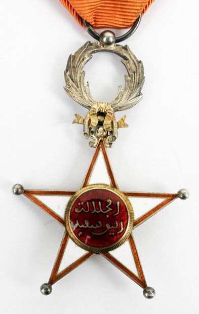 DECORATIONS. MOROCCO. Order of the Ouissam...