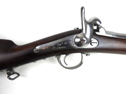 FIREARMS. Gendarmerie model 1842 T walnut-mounted...
