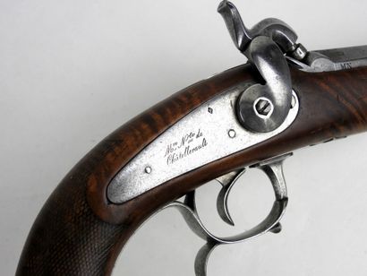 ARMES à FEU. Pistolet d'officier modèle 1833...
