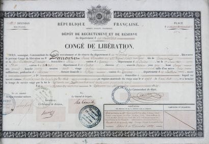DIVERS. Lettre manuscrite d'un zouave du...