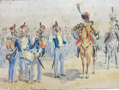 DESSINS. École française du XIXe siècle,...