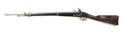 FIREARMS. Rare model 1777 cavalry flintlock...