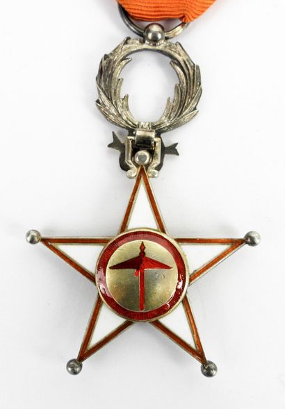 DECORATIONS. MOROCCO. Order of the Ouissam...