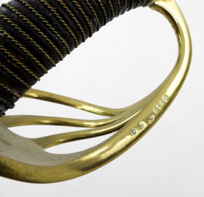 ARMES BLANCHES. Sabre de cavalerie de ligne...