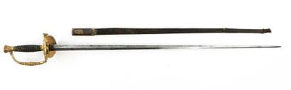 ARMES BLANCHES. Epée modèle 1816 d'officier...