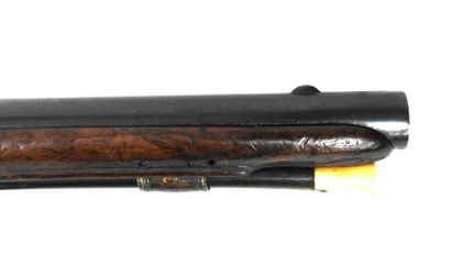 ARMES à FEU. Pistolet à silex transformé...