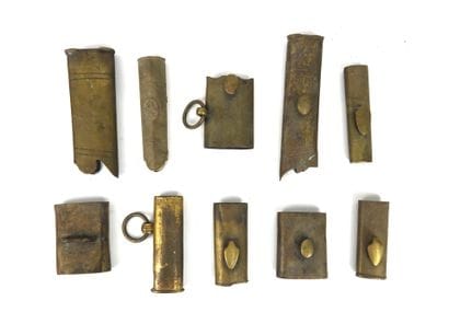 SPARE PARTS. Lot consisting of 10 sword or...