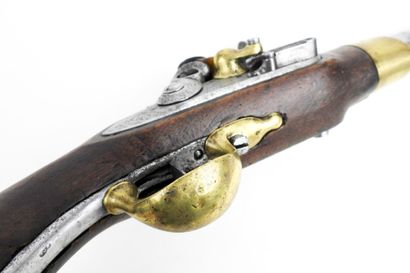 ARMES à FEU. Pistolet à silex de cavalerie...