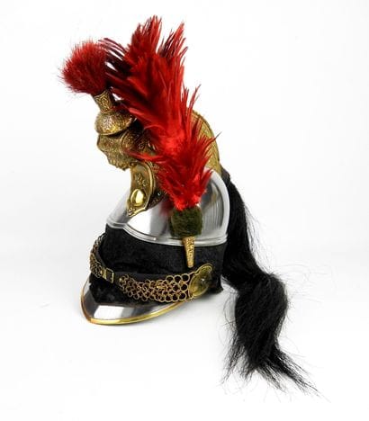 COIFFURES. Cuirassier troop helmet model...