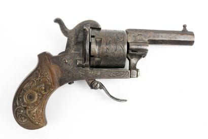 ARMES à FEU. BELGIQUE. Revolver à broche...