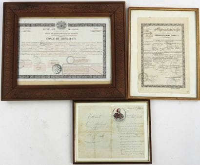 DIVERS. Lettre manuscrite d'un zouave du...